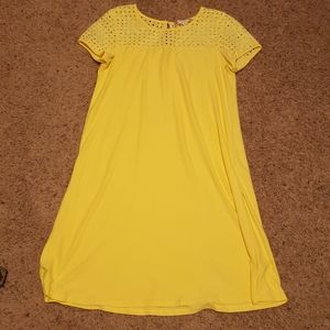 Yellow dress